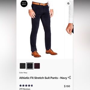 State & Liberty Navy Dress Pants Size 32